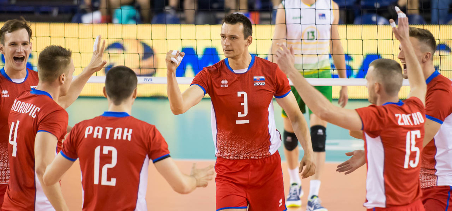 Reprezentacja Słowacji na LOTTO EUROVOLLEY POLAND 2017