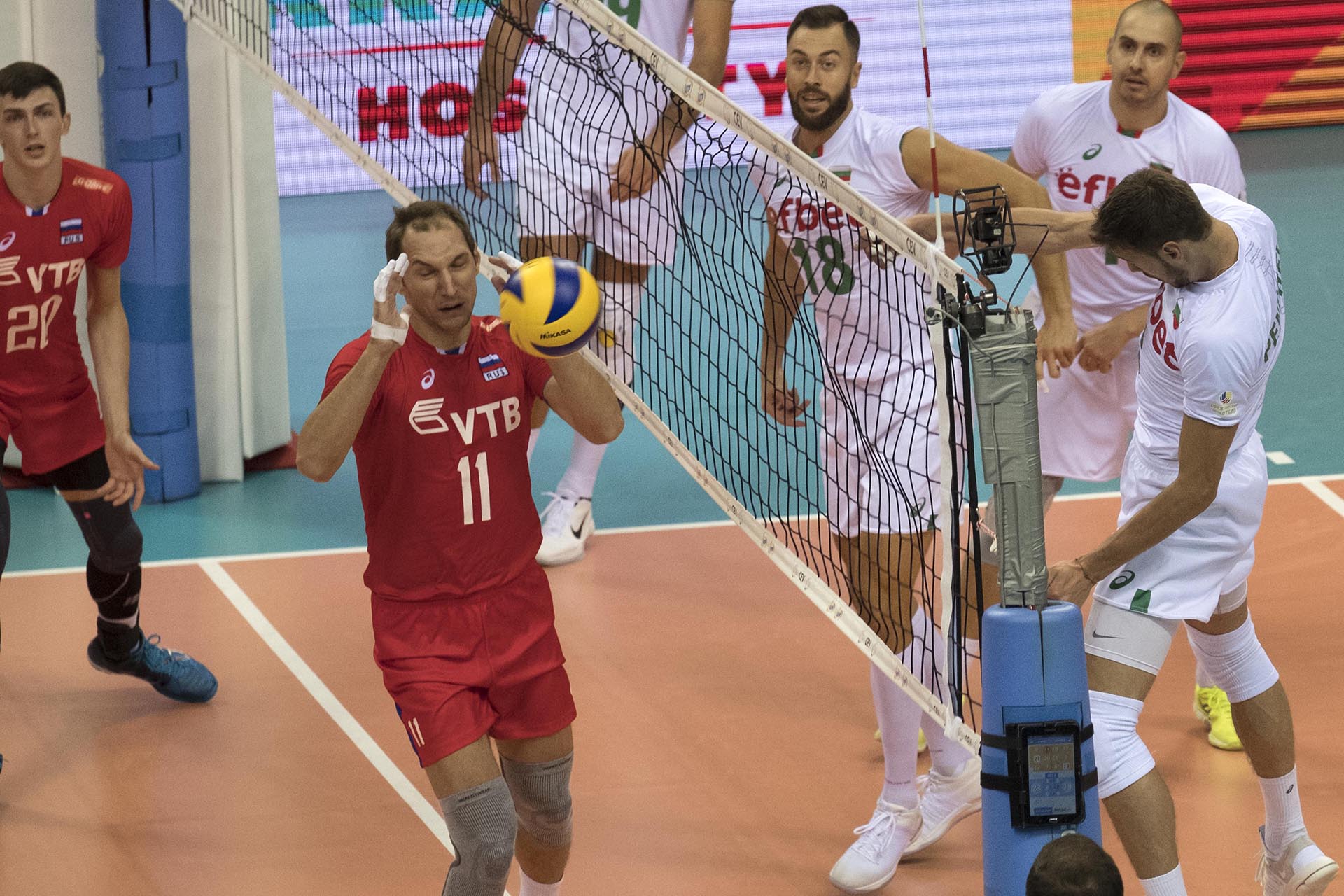 Russia make strong start in Pool C of LOTTO EUROVOLLEY POLAND 2017