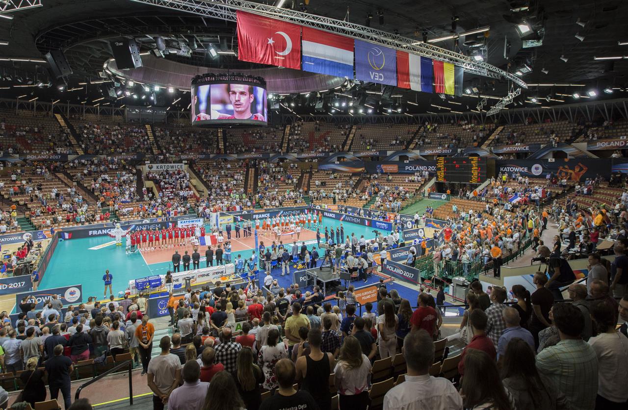 LOTTO EUROVOLLEY POLAND 2017: Holandia - Francja 2:3, grupa D