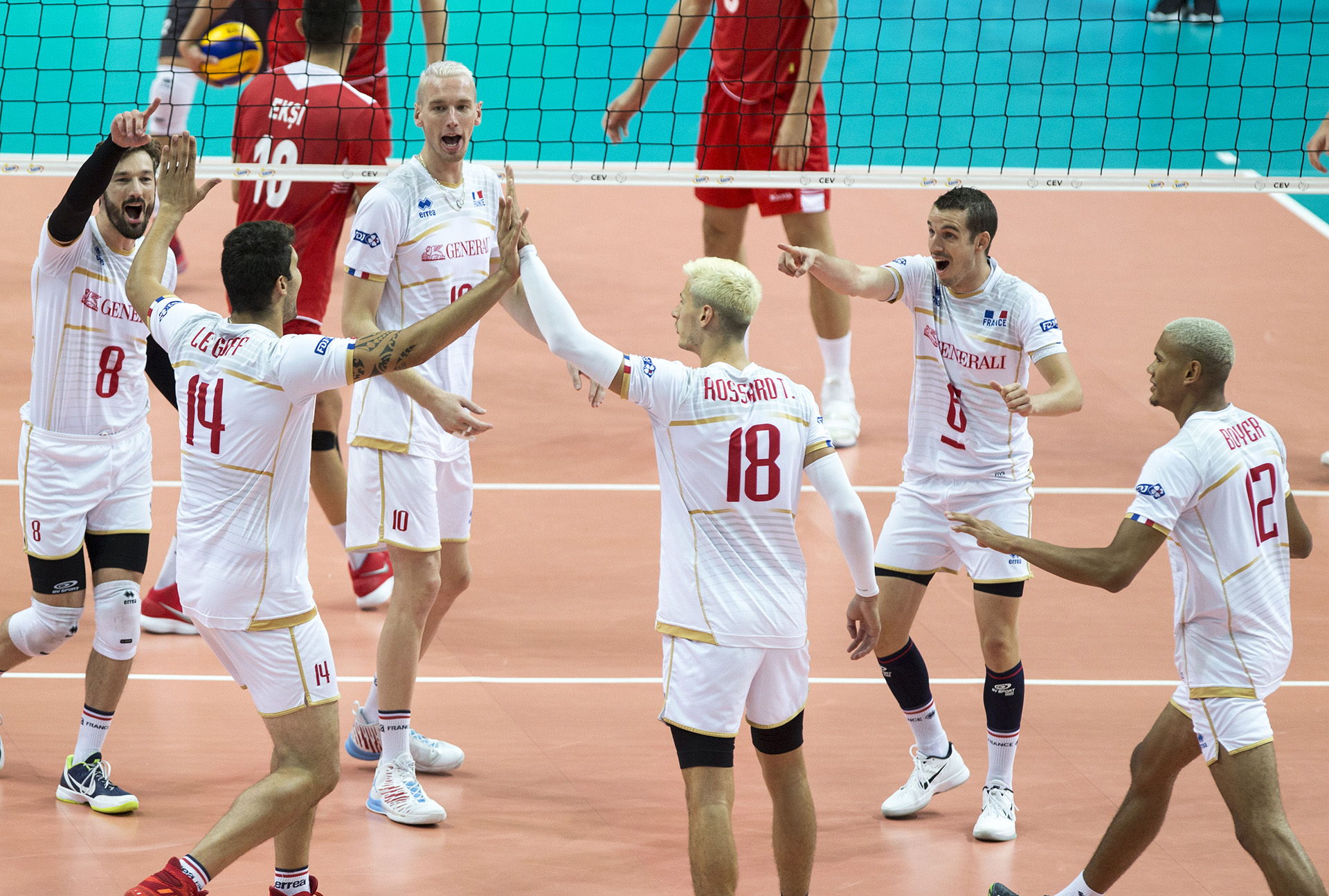 LOTTO EUROVOLLEY POLAND 2017: Turcja - Francja 0:3, grupa D