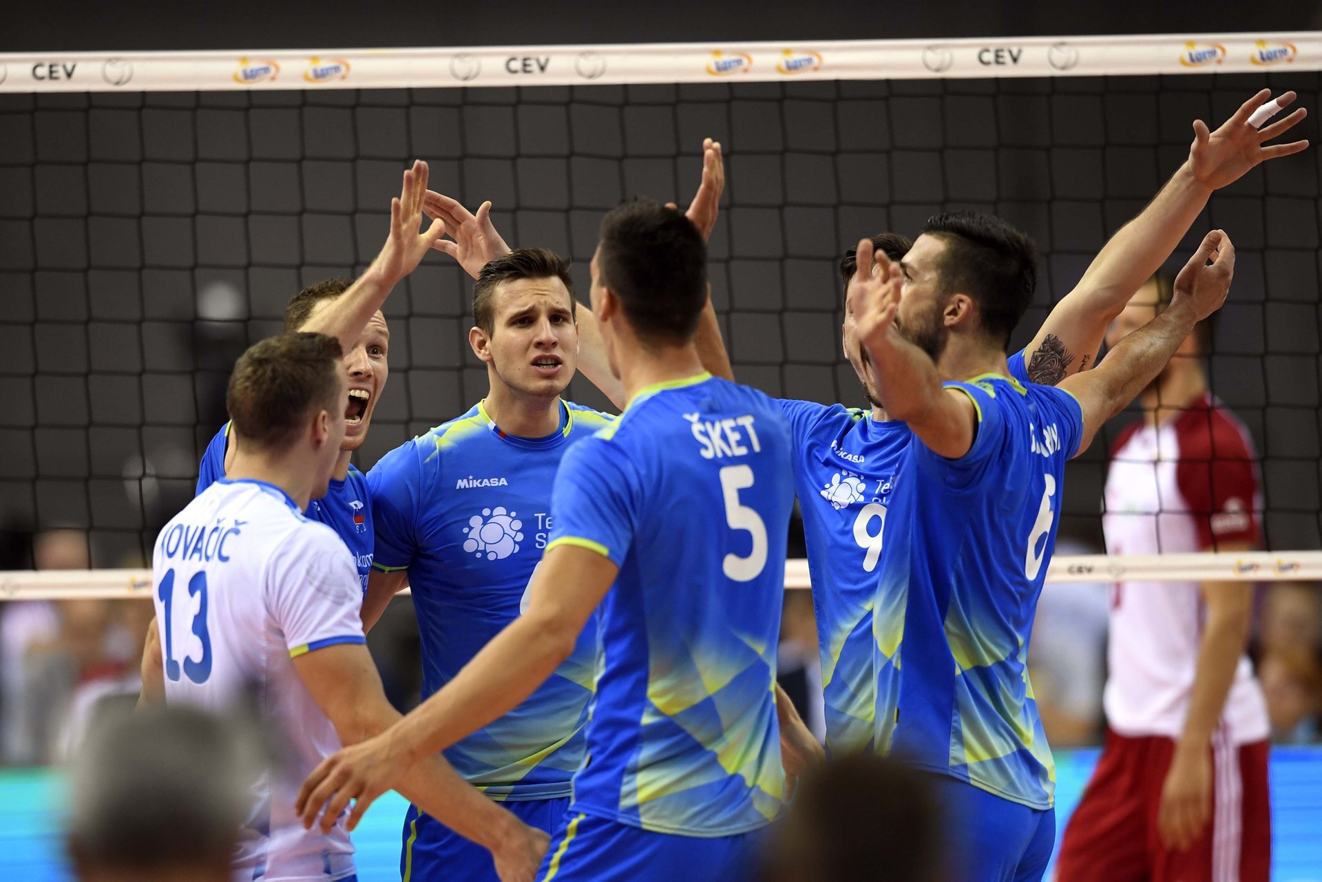 LOTTO EUROVOLLEY POLAND 2017: Polska – Słowenia 0:3, play off 4 (2)