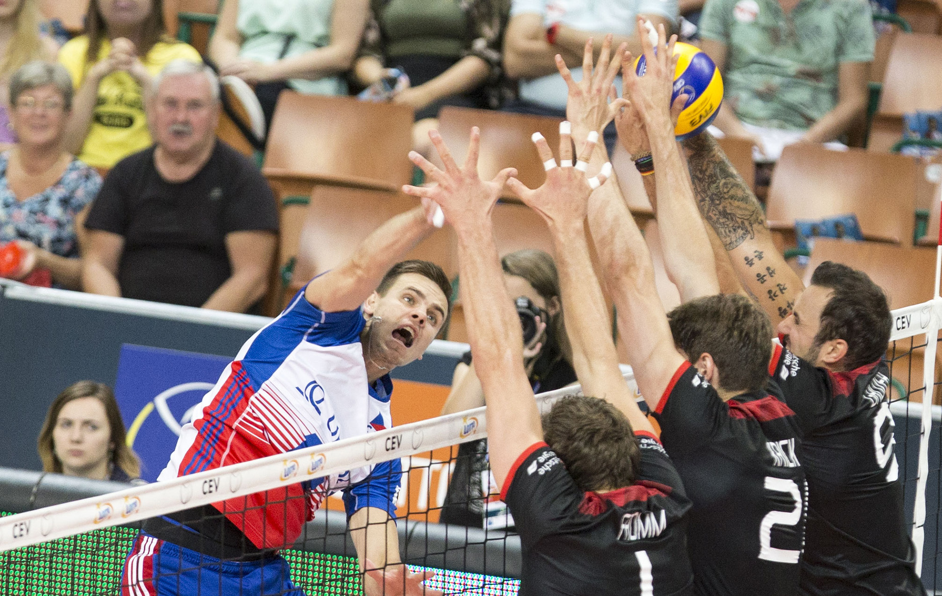 LOTTO EUROVOLLEY POLAND 2017: Niemcy – Czechy 3:1, ćwierćfinał 1