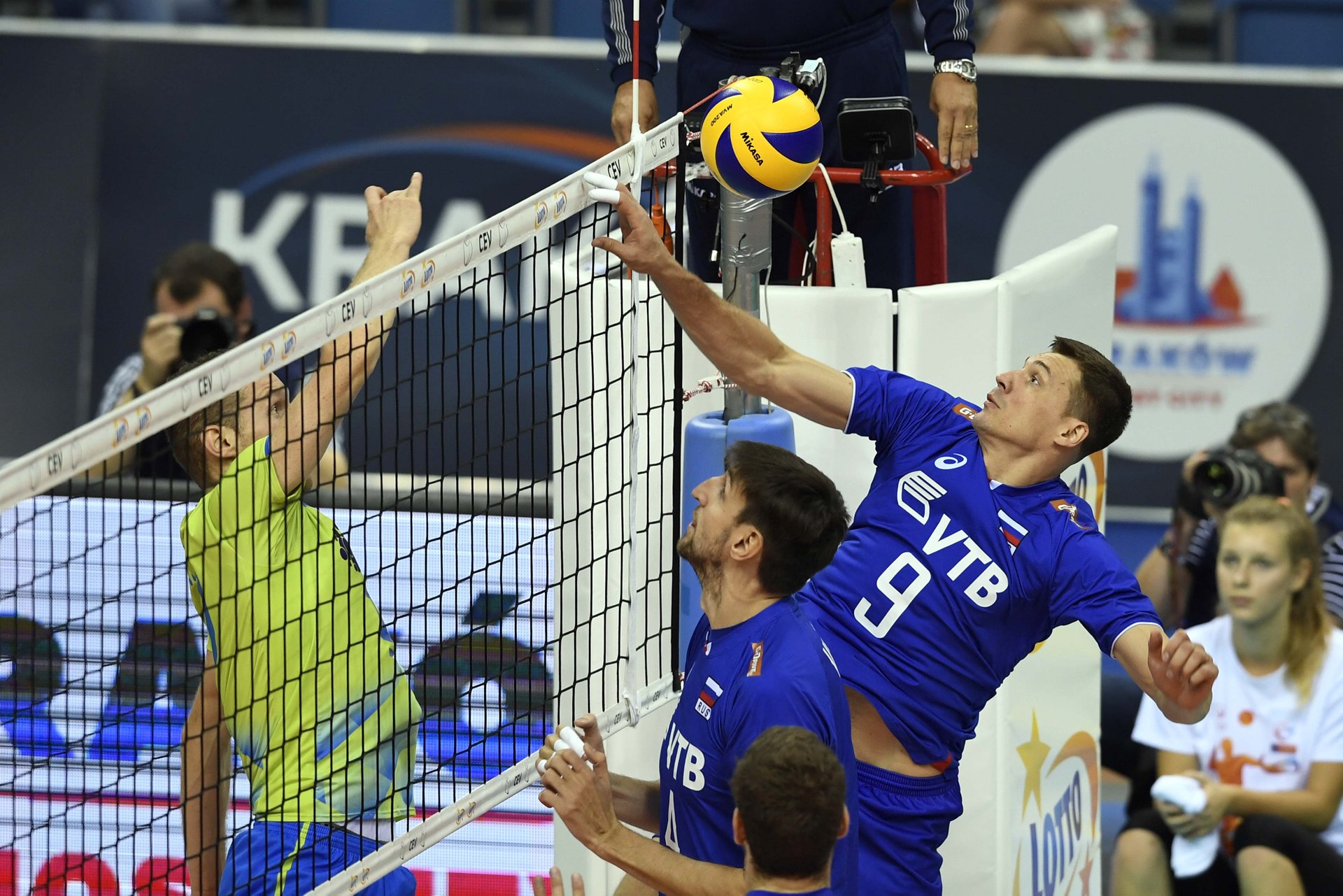 LOTTO EUROVOLLEY POLAND 2017: Rosja – Słowenia 3:0, ćwierćfinał 2