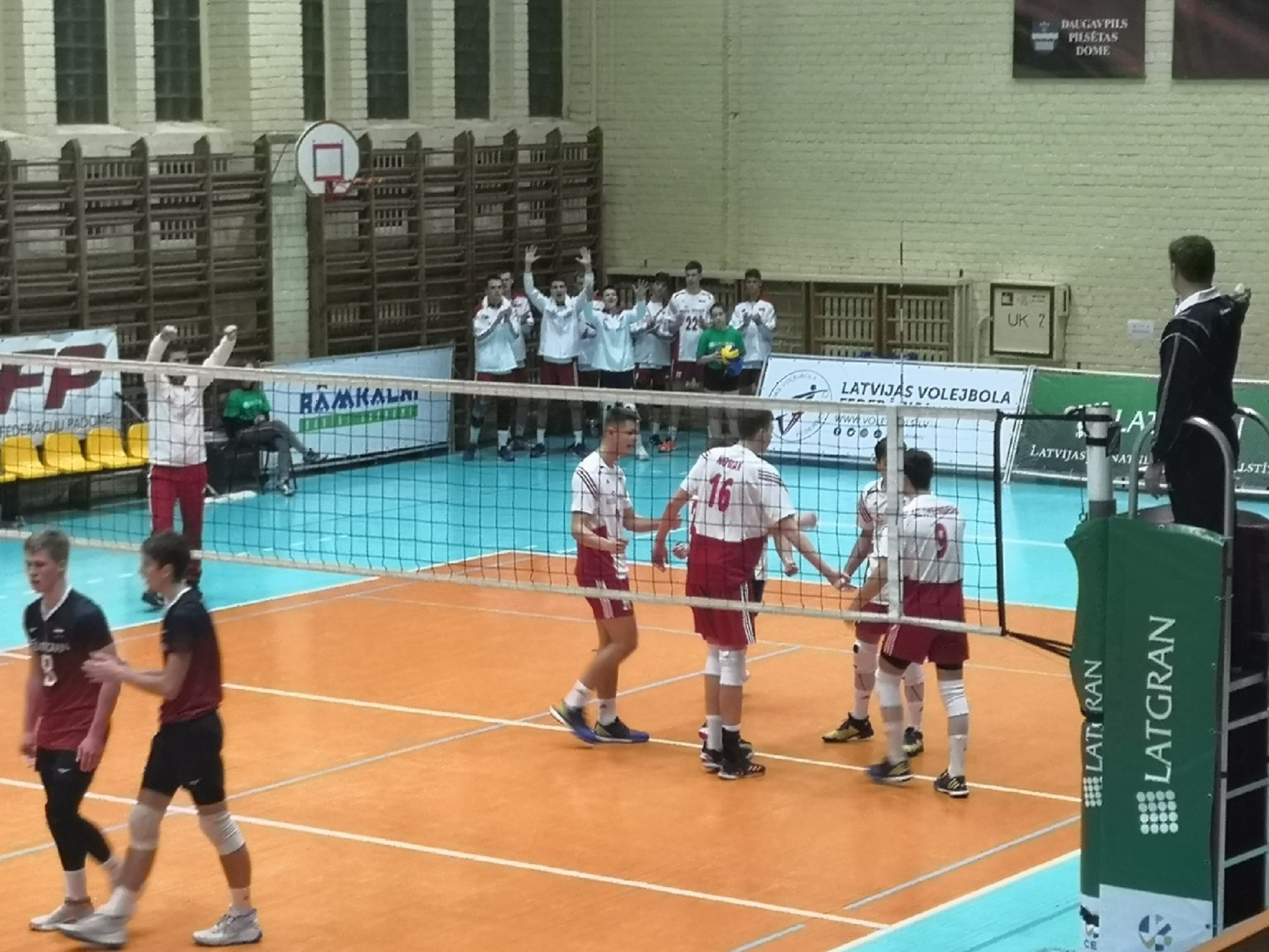 EEVZA: Polska -  Łotwa 3:0