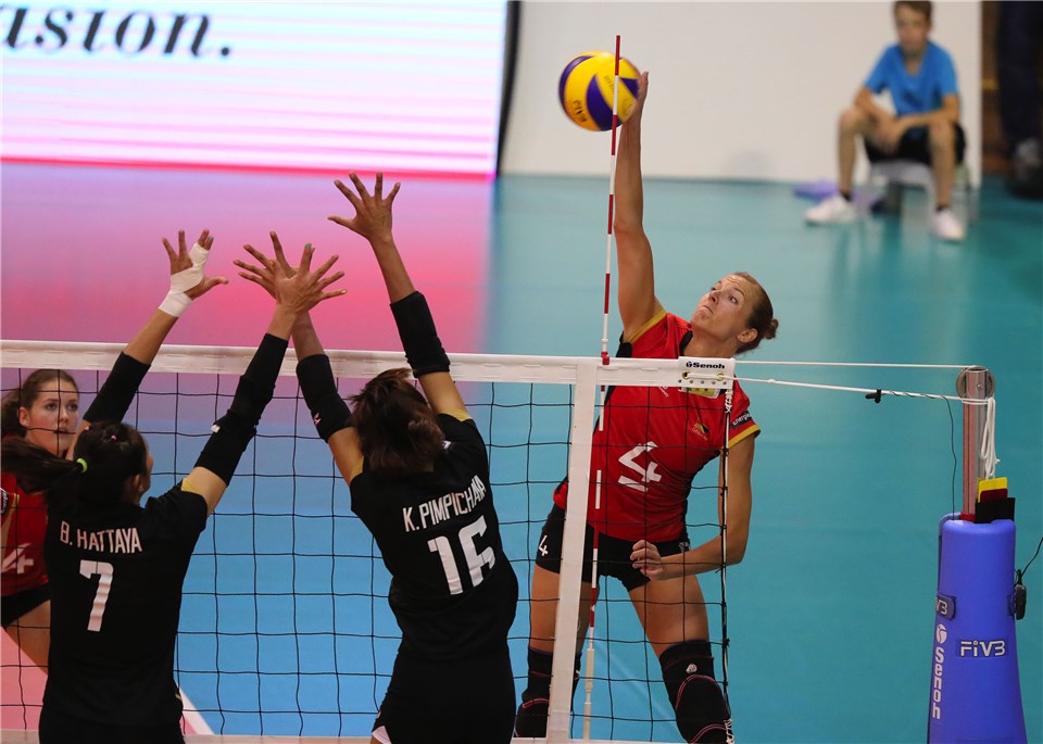 Montreux Volley Masters: Niemcy - Tajlandia 3:1