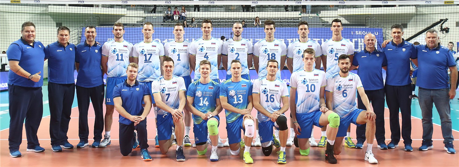 Słoweńcy przygotowują się do obrony srebrnego medalu na EUROVOLLEY POLAND 2017