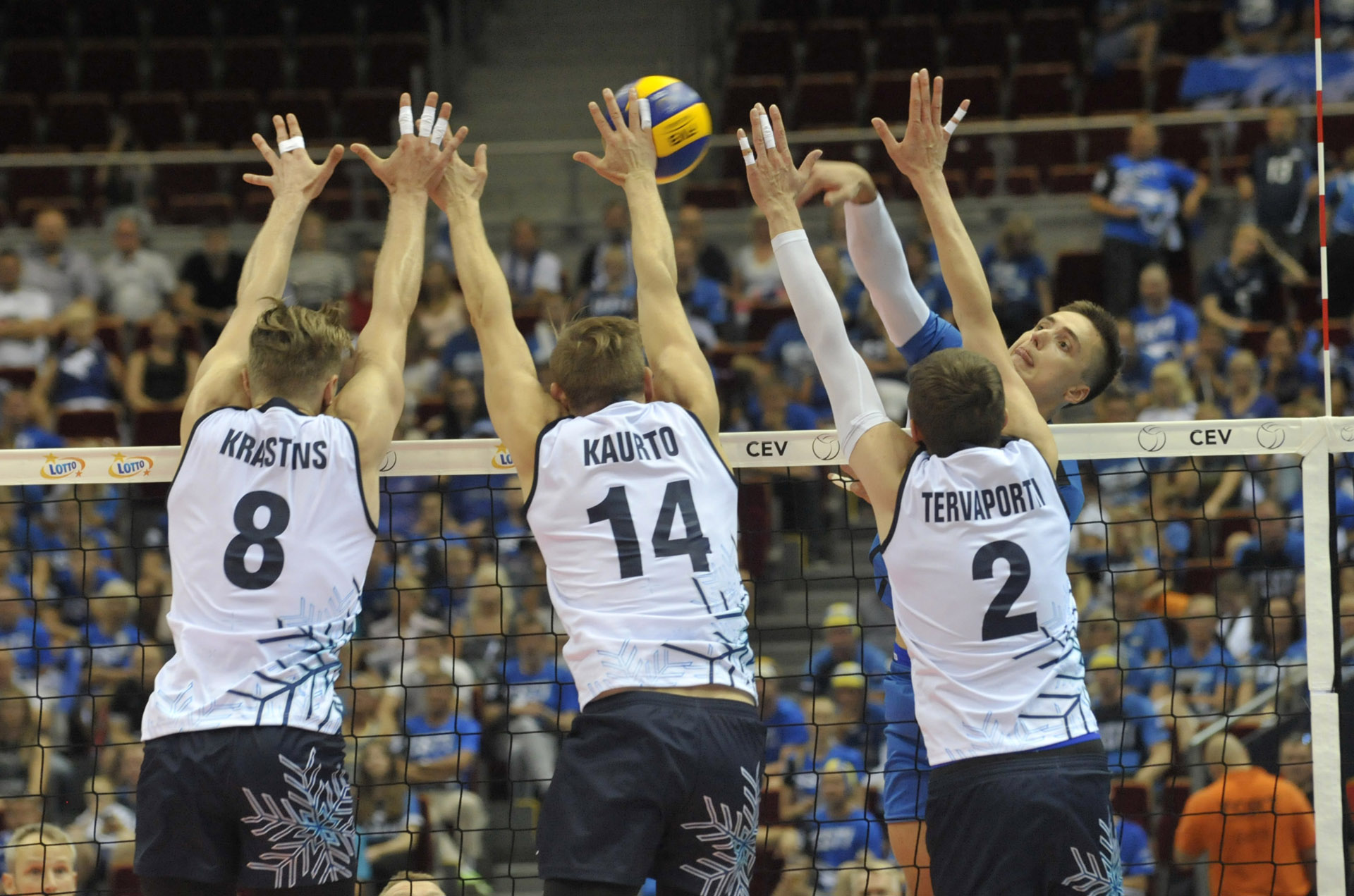 Finland secure opening EuroVolley win despite letting two-set lead slip against Estonia 