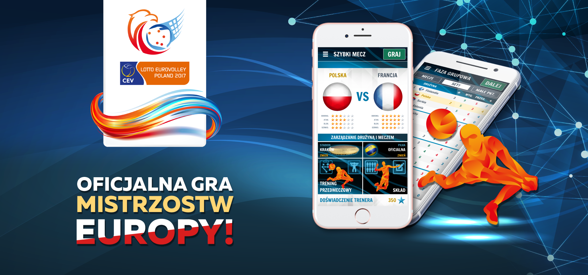 Prezentujemy oficjalną grę mobilną LOTTO EUROVOLLEY POLAND 2017