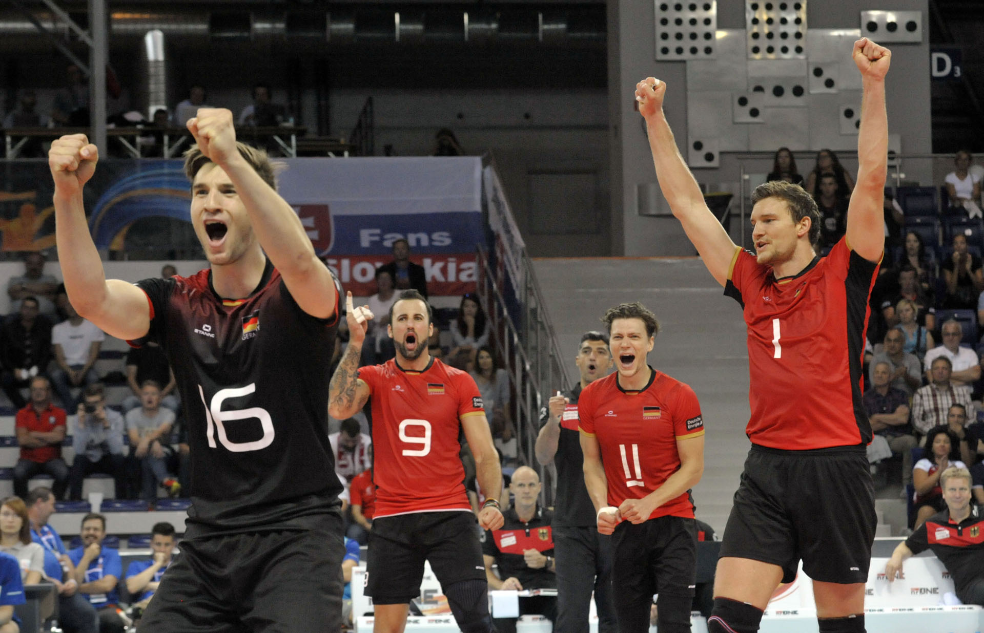 LOTTO EUROVOLLEY POLAND 2017: Czechy - Niemcy 0:3, GRUPA B