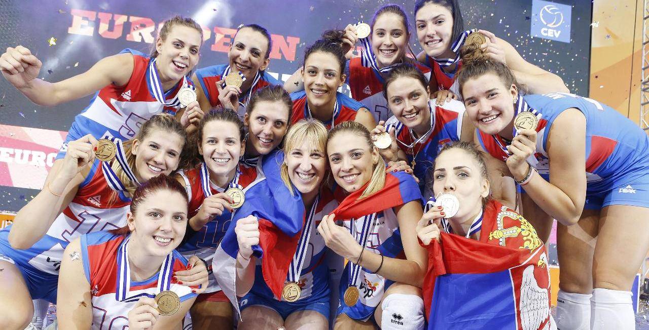 European champions Serbia top latest ranking for women’s national teams 