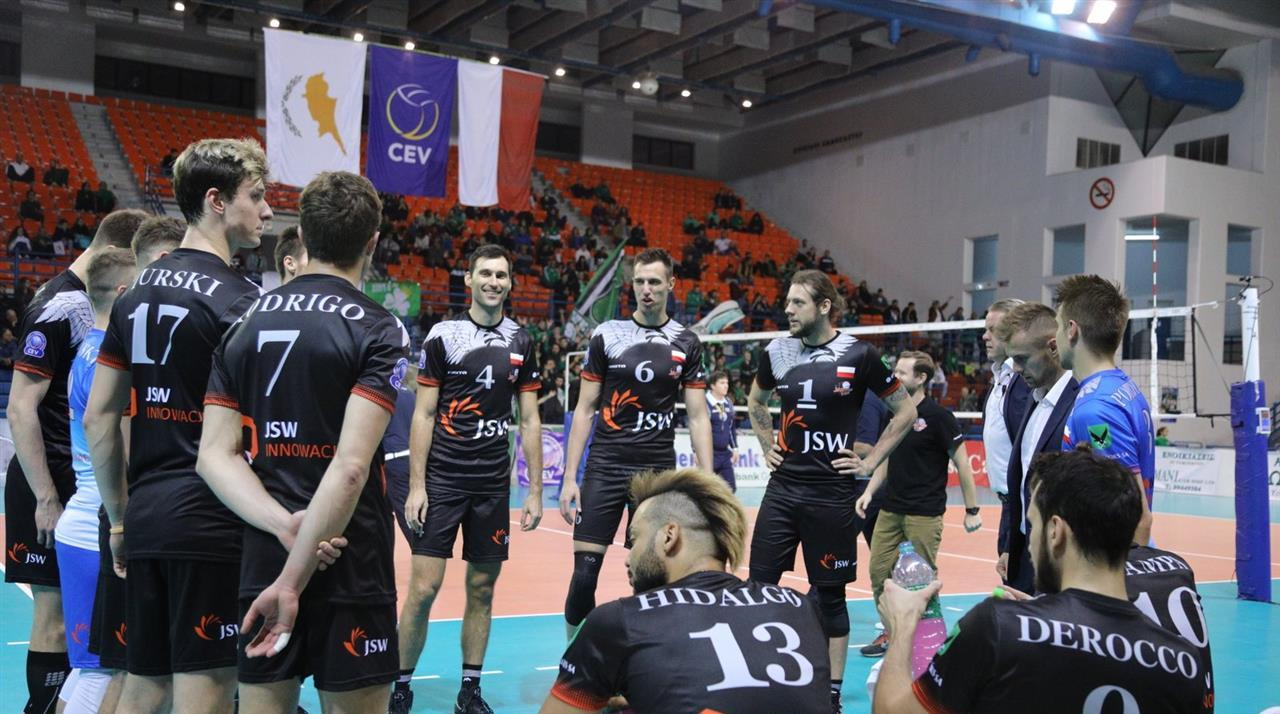 Jastrzębski Węgiel won in straight sets against Omonia Nicosia in Champions League