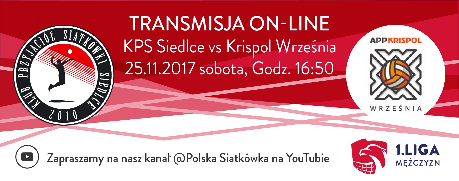 I liga: Transmisja KPS Siedlce - Krispol Września w najbliższą sobotę