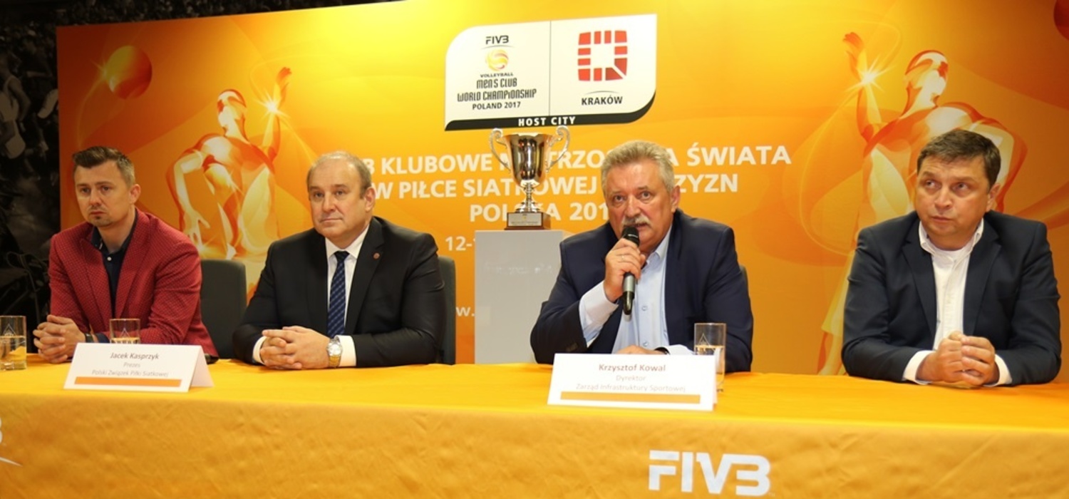 Host-City Kraków with the official 2017 Club World Championship logo