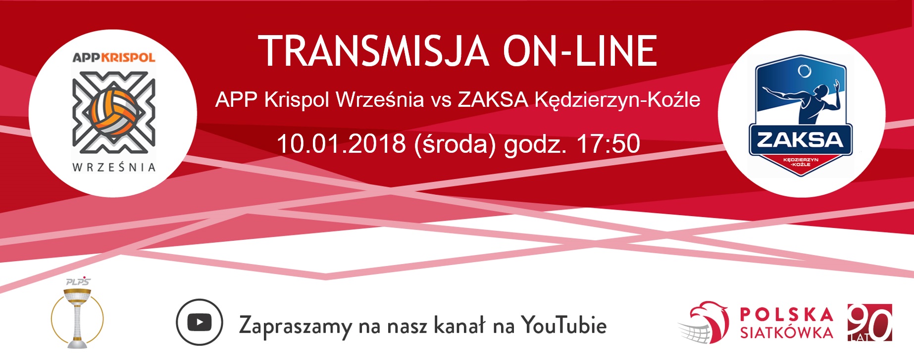 Puchar Polski NA ŻYWO: Krispol Września - Zaksa Kędzierzyn-Koźle