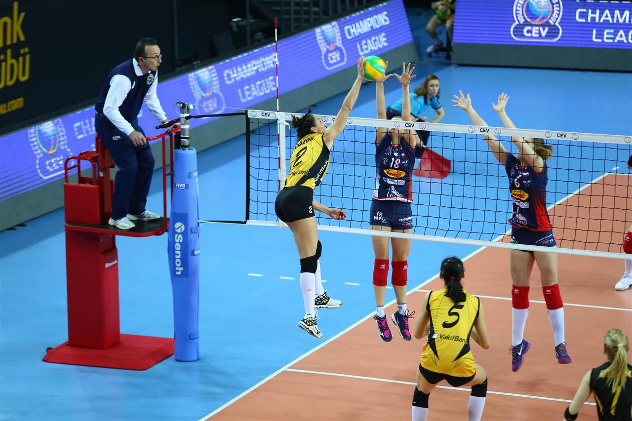 Liga Mistrzyń: VakifBank Stambuł - Grot Budowlani Łódź 3:1