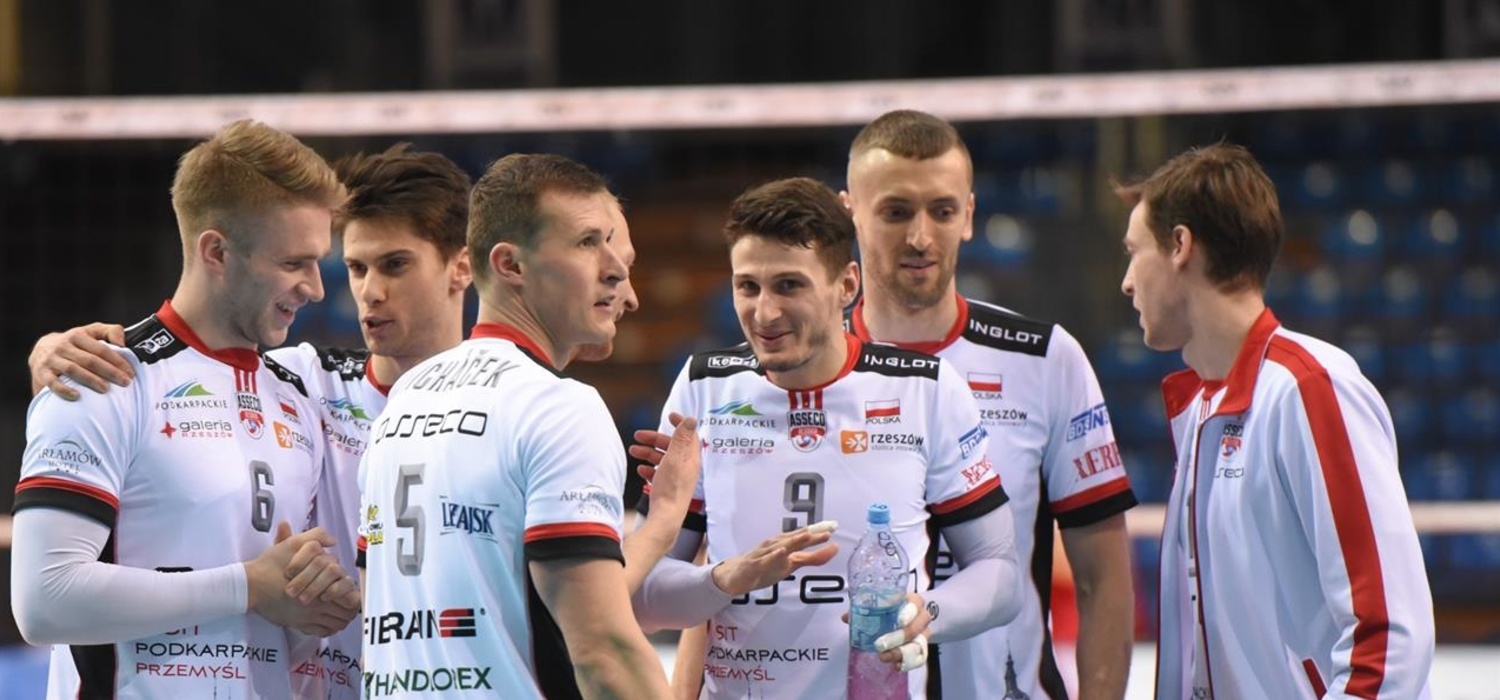 1/4 finału Pucharu CEV: Asseco Resovia Rzeszów - GFC Ajaccio 3:0