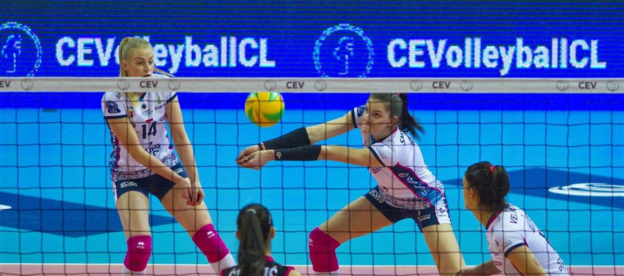 Liga Mistrzyń: Chemik Police - Vizura Ruma  3:2