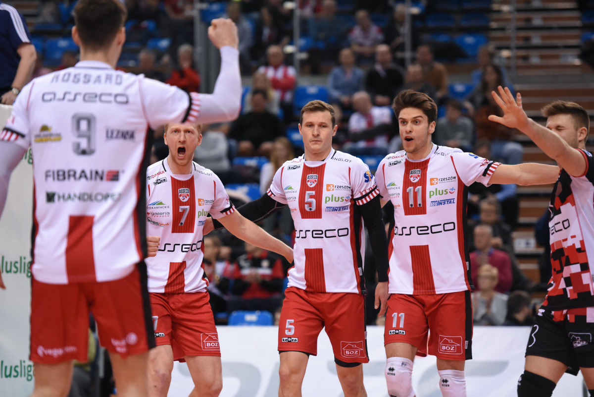 1/2 finału Pucharu CEV: Asseco Resovia Rzeszów - Biełogorie Biełgorod 0:3