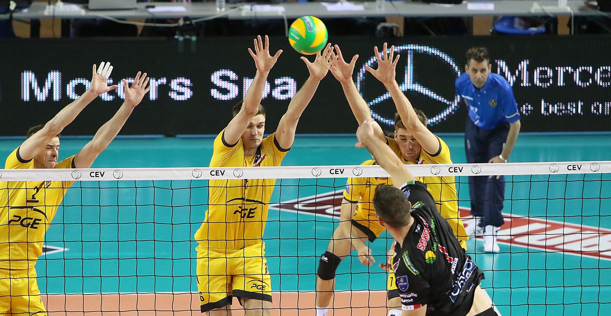 Liga Mistrzów: Cucine Lube Civitanova - PGE Skra Bełchatów 3:0