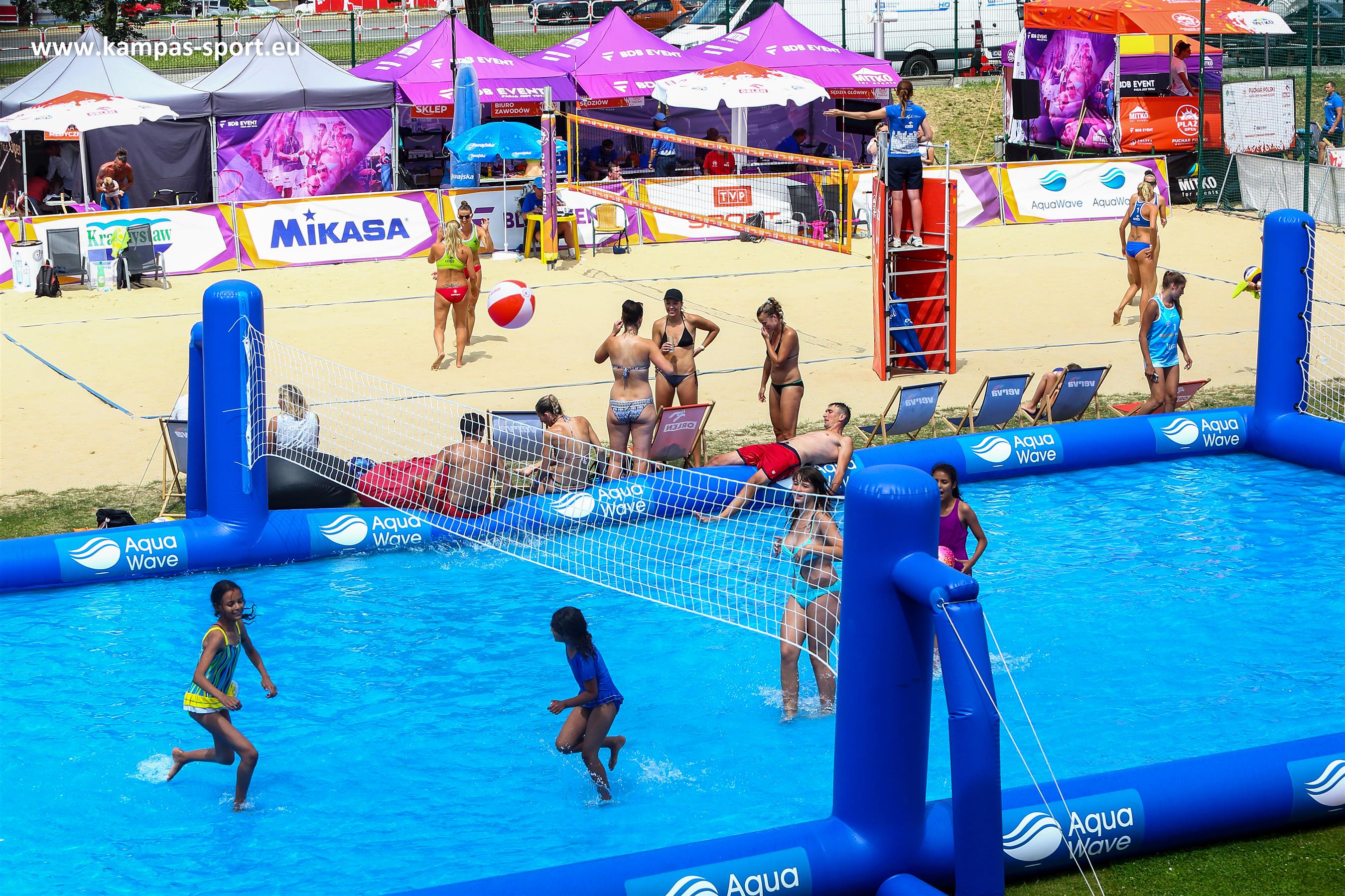 Wawrzyńczyk i Saad znów najlepsze w Plaży Open. Tym razem podbiły Rybnik