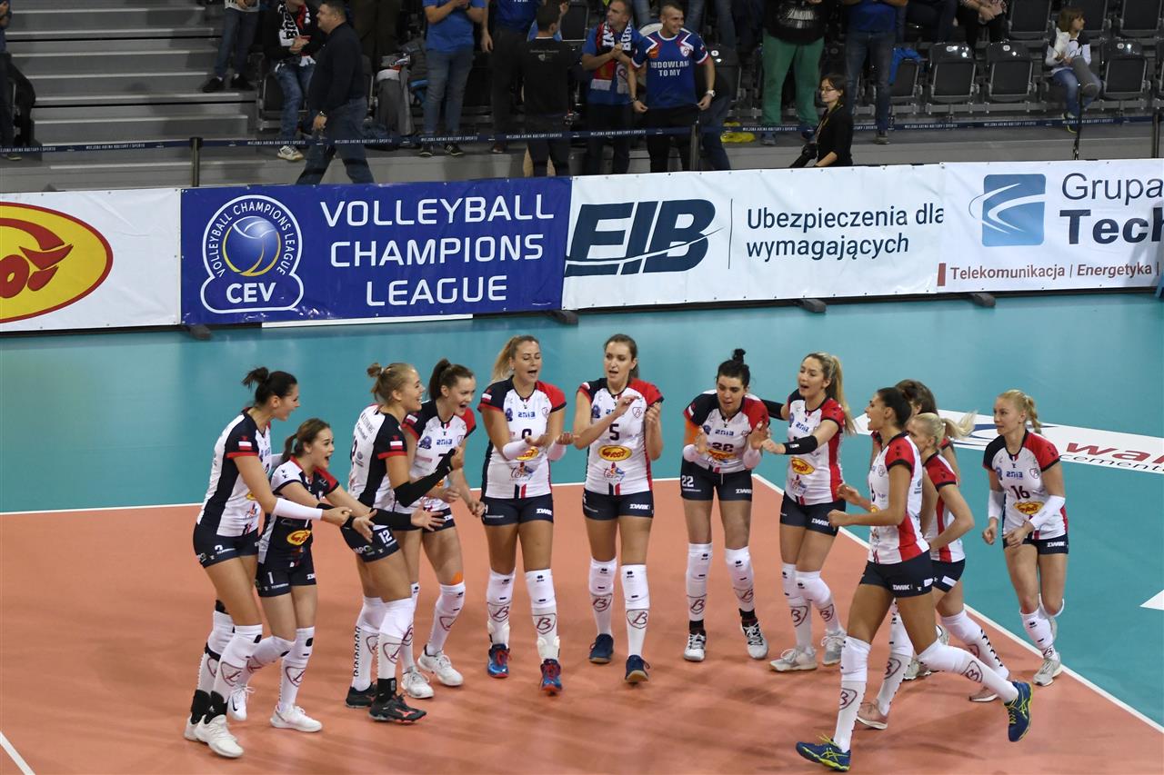 LM: Grot Budowlani Łódź - ASPTT Miluza 3:1