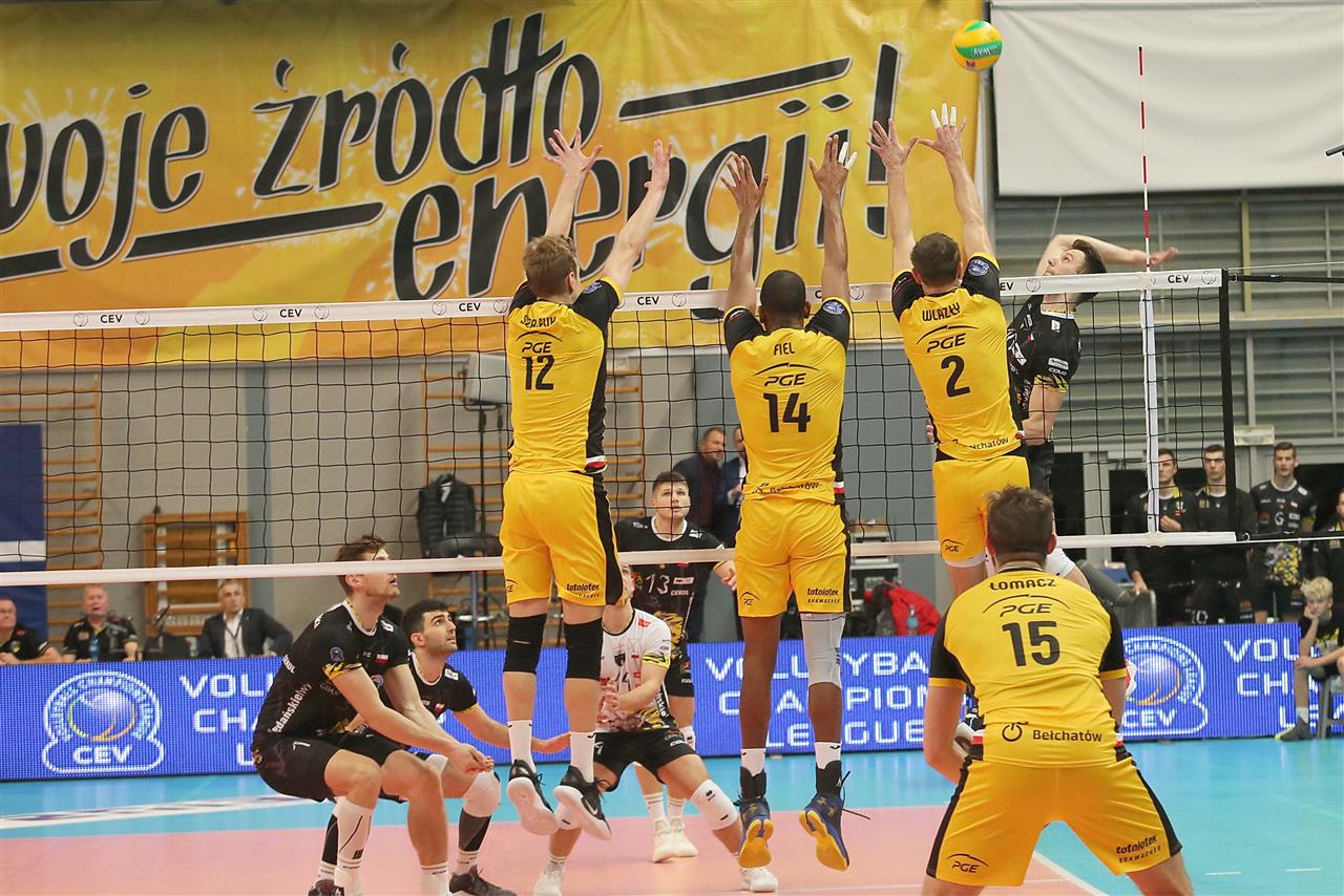 Liga Mistrzów: PGE Skra Bełchatów - Trefl Gdańsk 3:1