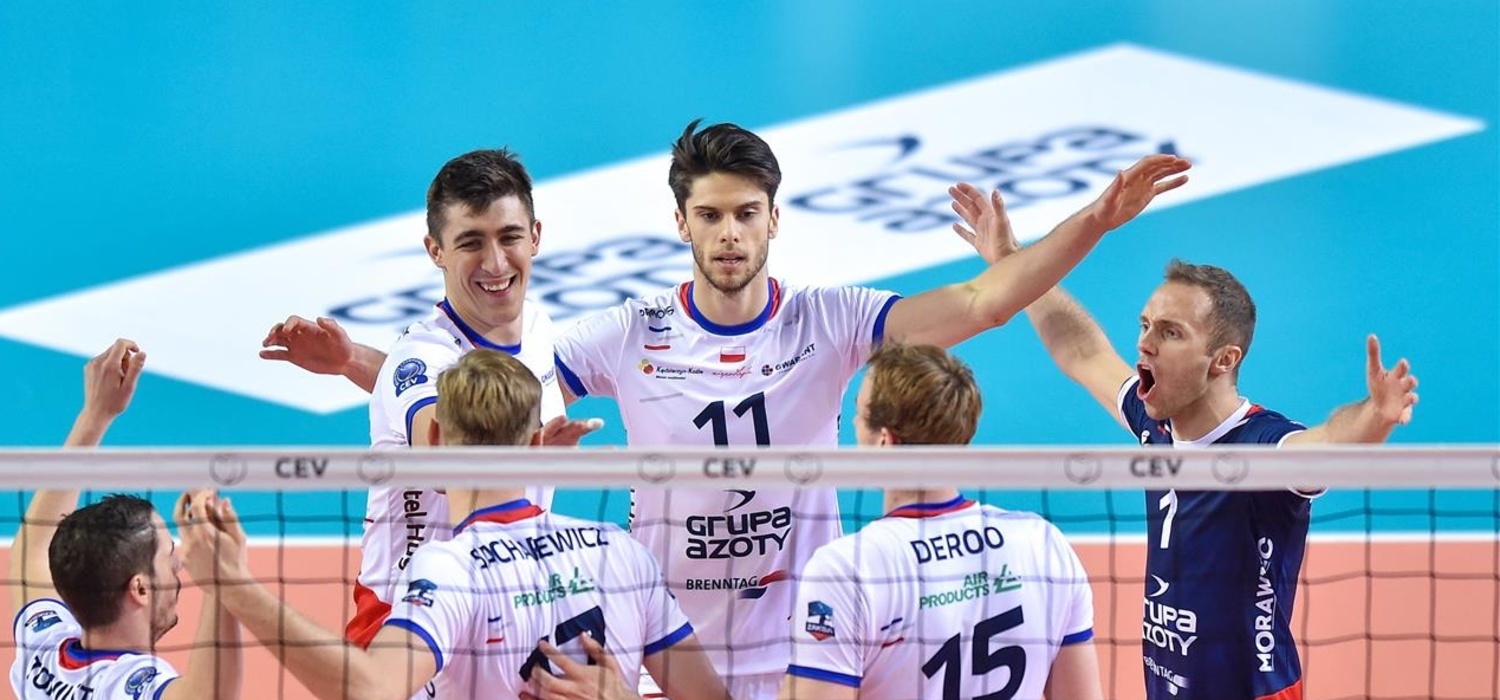 Liga Mistrzów: ZAKSA Kędzierzyn-Koźle - VK CEZ Karlovarsko 3:0