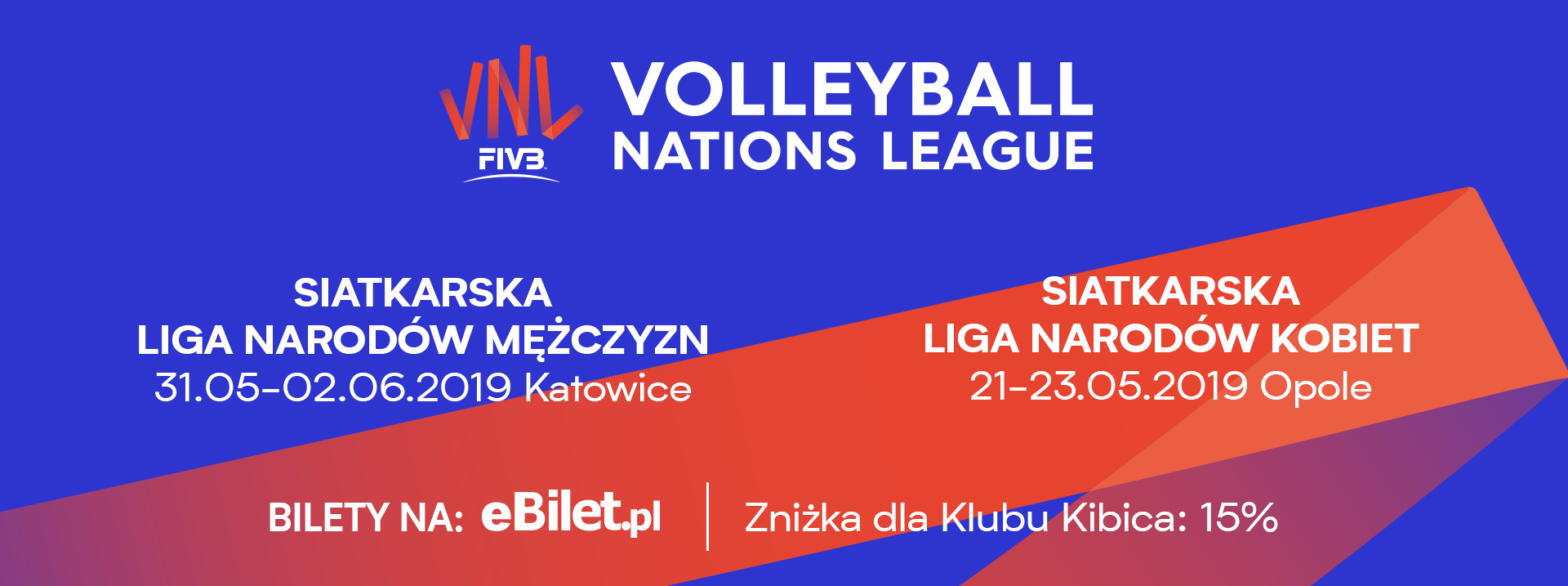 Kolejna pula biletów na VNL 2019 dostępna już od środy