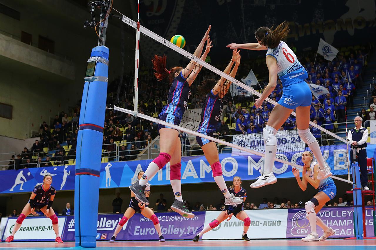 Liga Mistrzyń: Dynamo Moskwa - Chemik Police 3:1