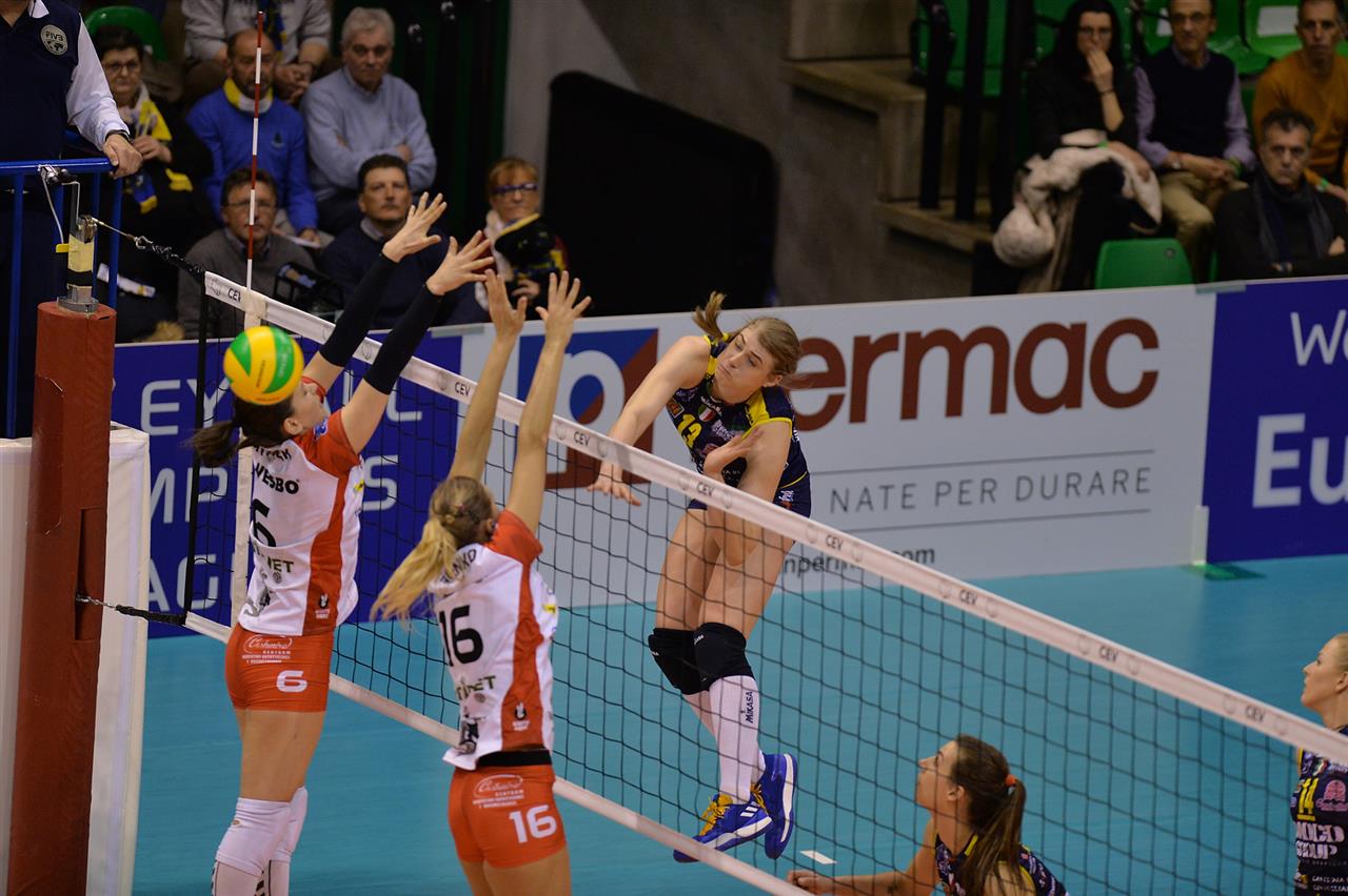 Liga Mistrzyń: Imoco Volley Conegliano - ŁKS Commercecon Łódź 3:0