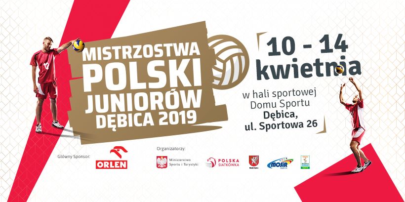 MP Juniorów – Dębica 2019: program turnieju