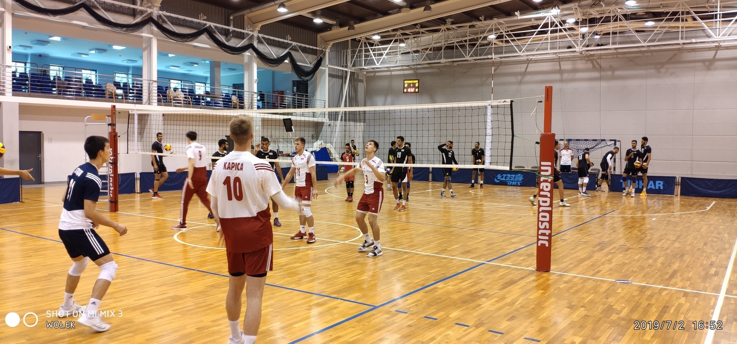 Polska - Egipt 3:1 w sparingowym meczu juniorów