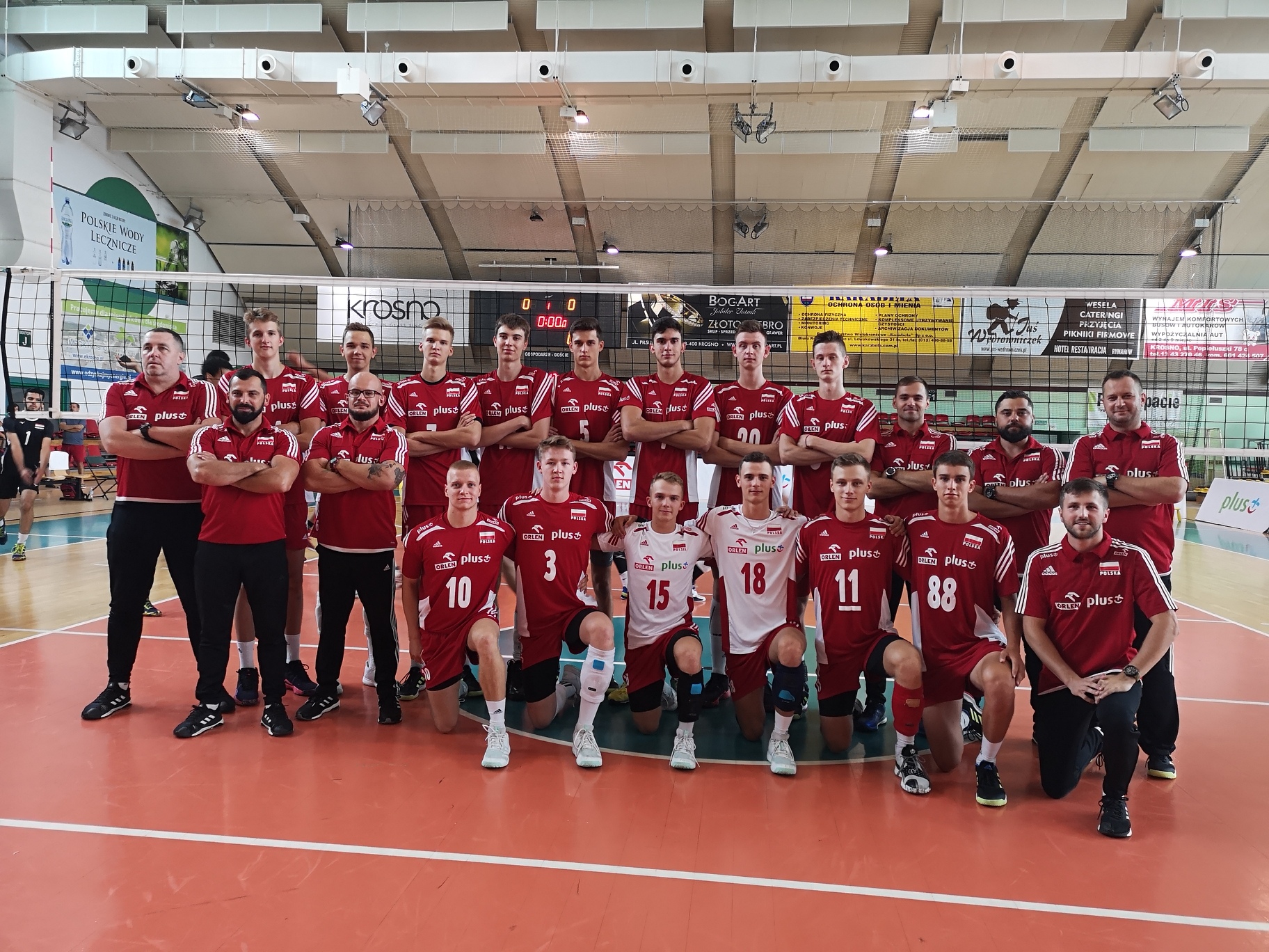 Polska - Egipt 3:2 w sparingu kadetów w Krośnie