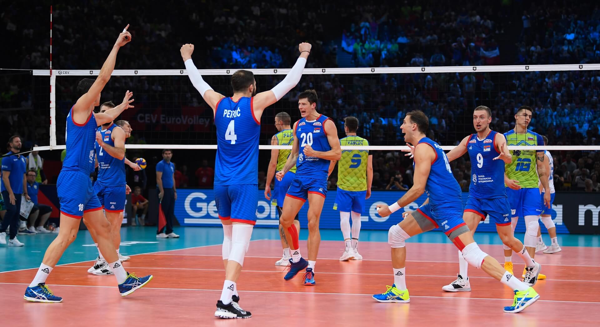 Finał CEV ME 2019: Serbia - Słowenia 3:1. Serbia nowym mistrzem Europy