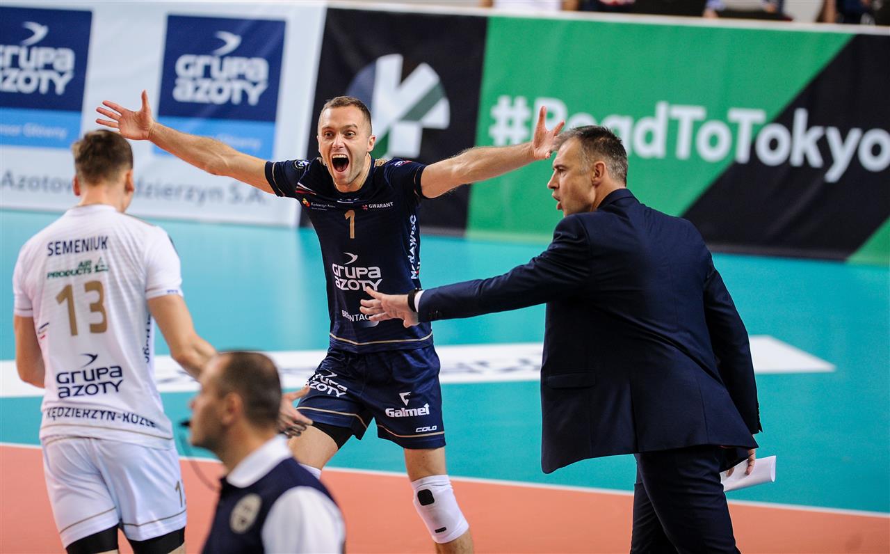 LM: Grupa Azoty ZAKSA Kędzierzyn-Koźle - Vojvodina NS Seme Nowy Sad 3:0