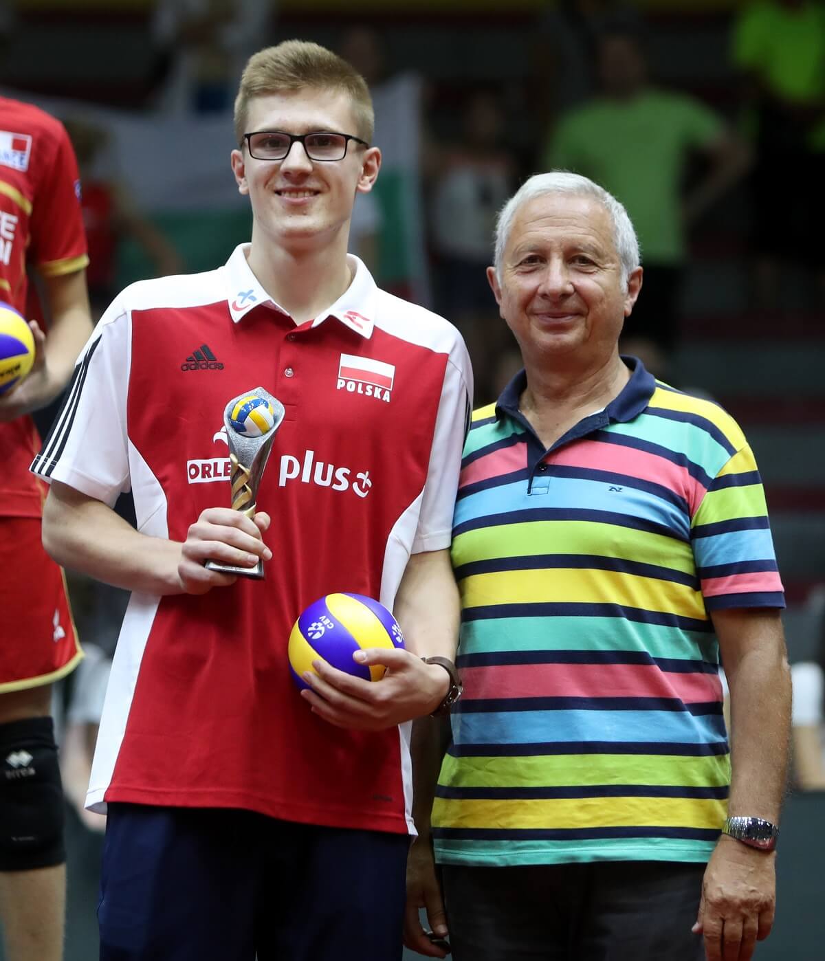 Szymon Górowski - środkowy Drużyny Marzeń Eurovolley U17M