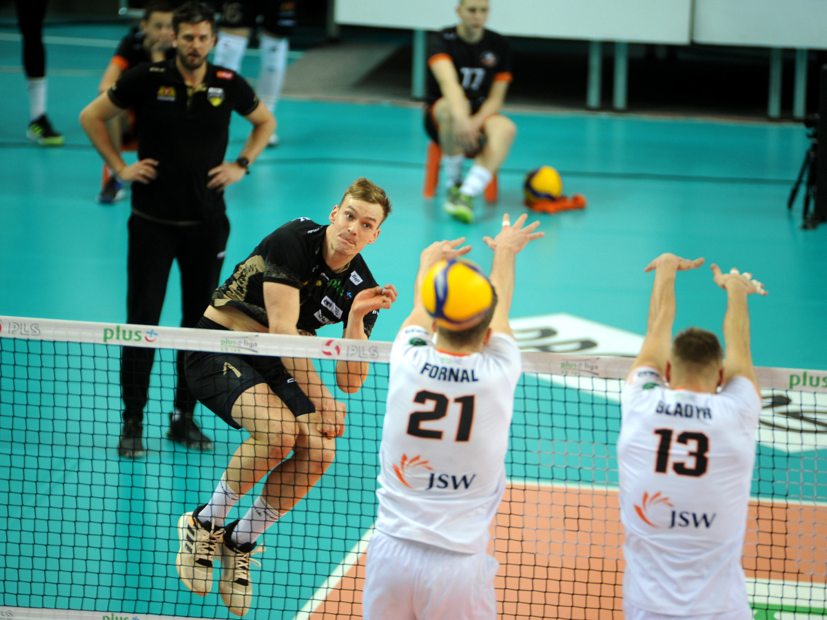 Ćwierćfinał Pucharu Polski: Jastrzębski Węgiel - Trefl Gdańsk 2:3