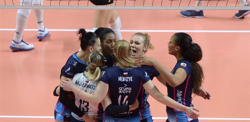 Puchar CEV: Sanaya Libby`s La Laguna – Grupa Azoty Chemik Police 1:3