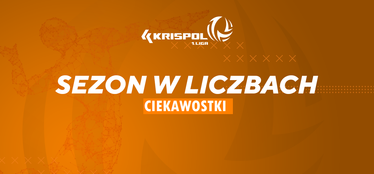 Podsumowanie sezonu KRISPOL 1. Ligi Mężczyzn: ciekawostki