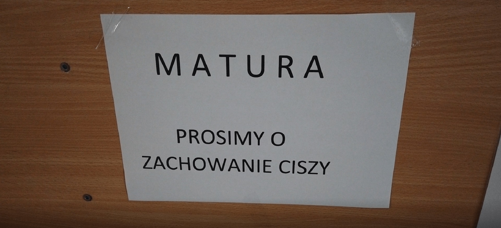 Maturzyści dzielnie walczą!