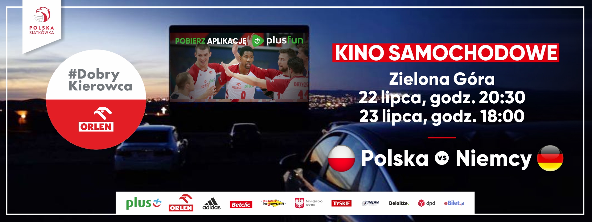 Uwaga Kibice! Kino samochodowe w Zielonej Górze!