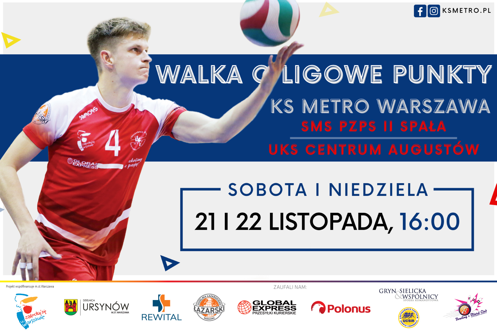 II liga siatkarzy: metrowcy wracają po przerwie