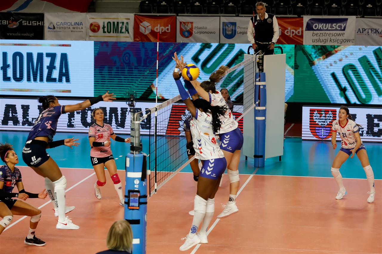 Puchar CEV: Beziers Angels - DPD Legionovia Legionowo 3:0