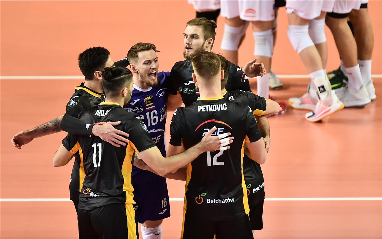 LM: PGE Skra Bełchatów - Lindemans Aalst 3:0