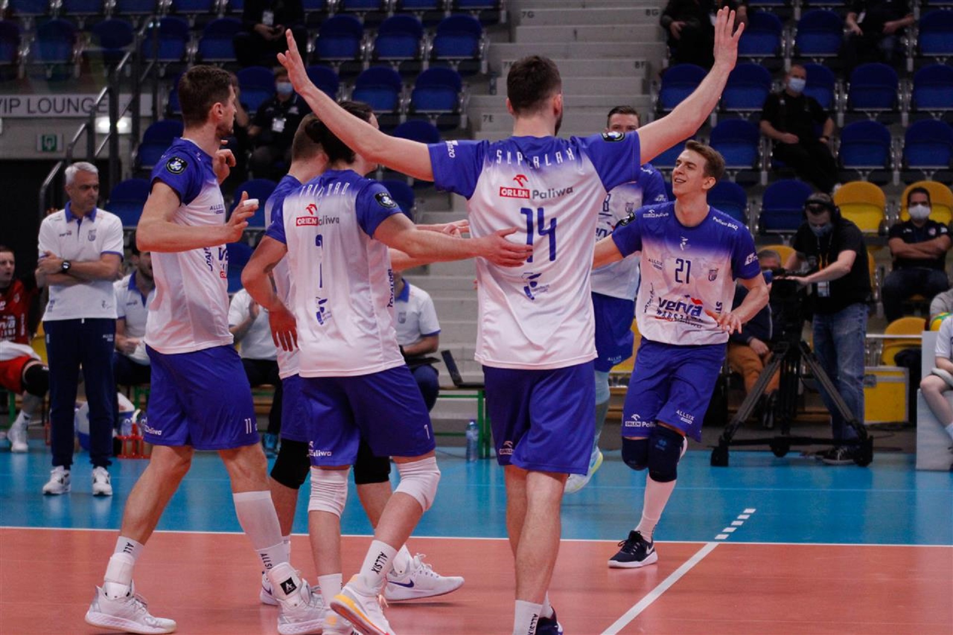 LM: VERVA Warszawa ORLEN Paliwa - Kuzbass Kemerovo 3:0