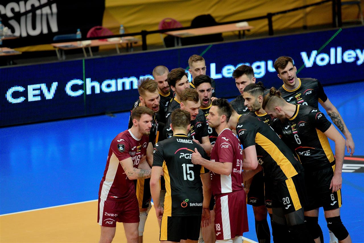 LM: PGE Skra Bełchatów - Lindemans Aalst 3:1