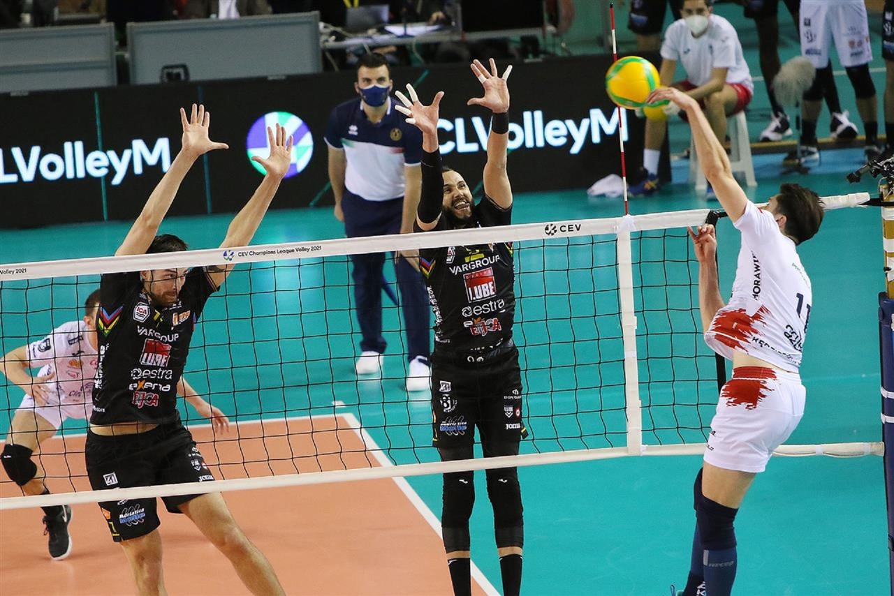 LM: Cucine Lube Civitanova - Grupa Azoty ZAKSA Kędzierzyn - Koźle 1:3