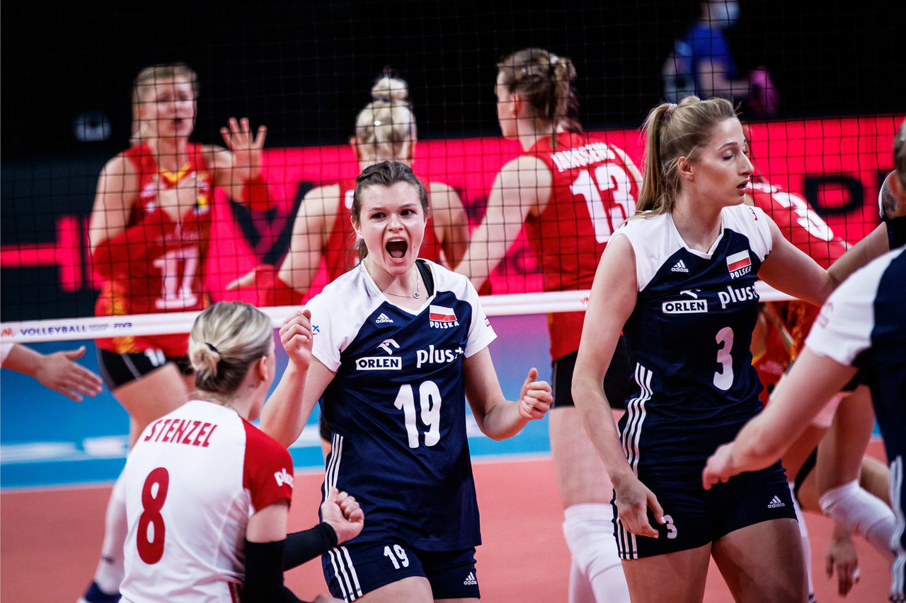 VNL K: Polska – Belgia 2:3