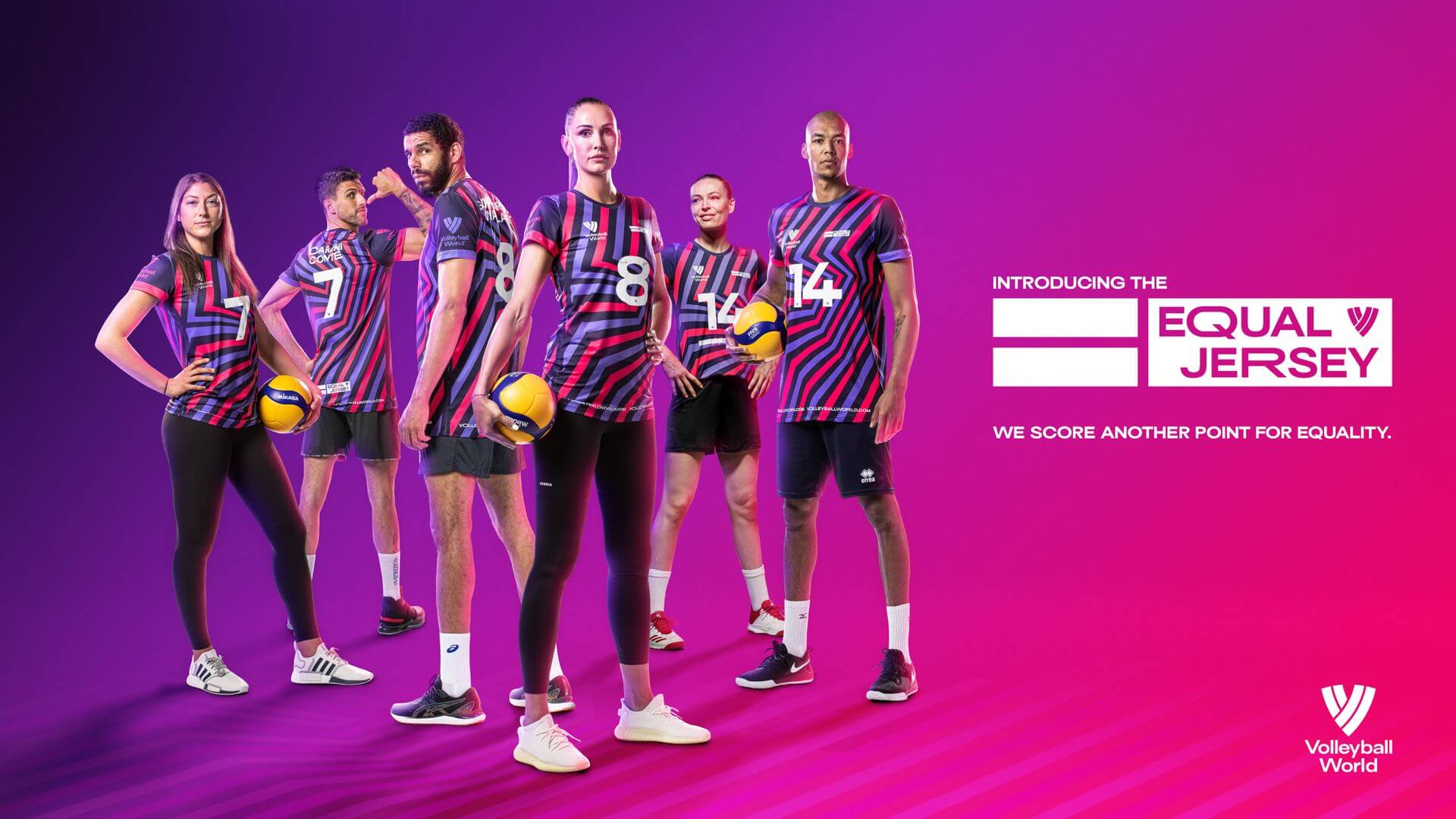 Volleyball World rozpoczyna kampanię pod hasłem "Equal Jersey"