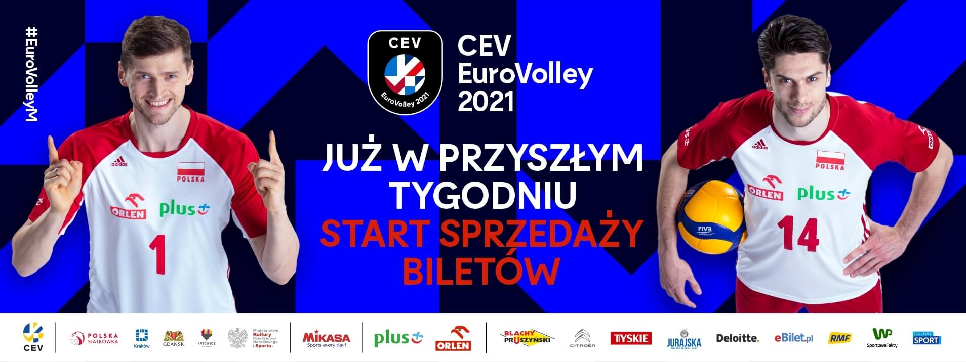 Start sprzedaży biletów na #EuroVolleyM